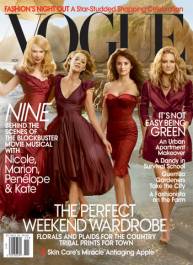 108602 Thumbnail of: November Issue Of Vogue Cover, with Nicole, Marion, Penelope and Kate 2e3c2yq.jpg